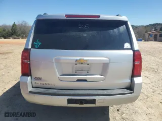 2018 Chevrolet Suburban LT with VIN 1GNSKHKC3JR264651, listed as a Copart auction lot 49766885 with 0 mi miles and Salvage Title. Bid and sale history available at carsss.com. Image 6.