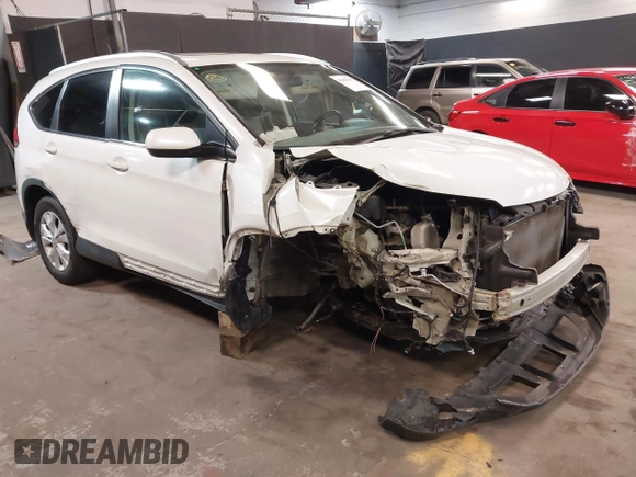 2013 Honda CR-V EX-L with VIN 5J6RM4H72DL009852, listed as a IAAI auction lot 42001091 with 114,008 mi miles and . Bid and sale history available at DreamBid. Image 1.
