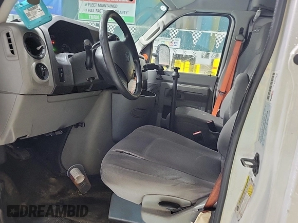 2010 Ford Econoline Cargo Commercial with VIN 1FTNE1EW1ADA90764, listed as a IAAI auction lot 42608095 with 146,335 mi miles and . Bid and sale history available at DreamBid. Image 35.