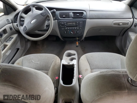 2000 Ford Taurus SE with VIN 1FAFP532XYA141783, listed as a Copart auction lot 43949795 with 203,939 mi miles and Salvage Title. Bid and sale history available at DreamBid. Image 8.