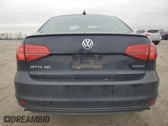 2015 Volkswagen Jetta Sedan Hybrid SEL Premium with VIN 3VW637AJ6FM328270, listed as a Copart auction lot 85991374 with 103,571 mi miles and Salvage Title. Bid and sale history available at carsss.com. Image 6.