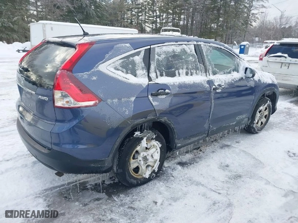 2013 Honda CR-V LX with VIN 2HKRM4H35DH642966, listed as a IAAI auction lot 41561859 with 171,128 mi miles. Bid and sale history available at carsss.com. Image 4.