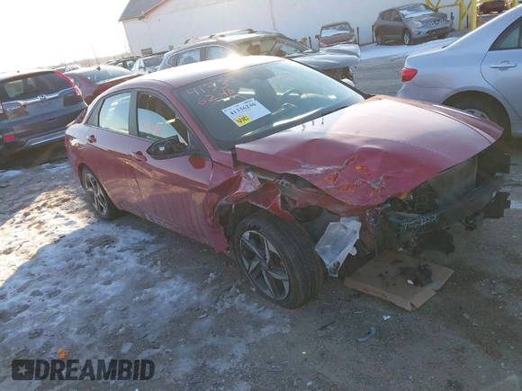 2023 Hyundai Elantra SEL with VIN KMHLS4AG3PU450699, listed as a IAAI auction lot 41336246 with 55,830 mi miles and . Bid and sale history available at DreamBid. Image 1.