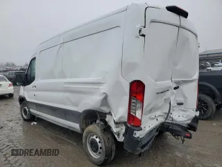 2023 Ford Transit Cargo with VIN 1FTBR1C89PKB17919, listed as a Copart auction lot 44934725 with Not Provided miles and Non Repairable. Bid and sale history available at carsss.com. Image 2.