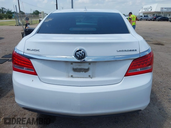 2014 Buick LaCrosse with VIN 1G4GA5GR0EF203953, listed as a IAAI auction lot 42354366 with 143,144 mi miles and . Bid and sale history available at DreamBid. Image 16.