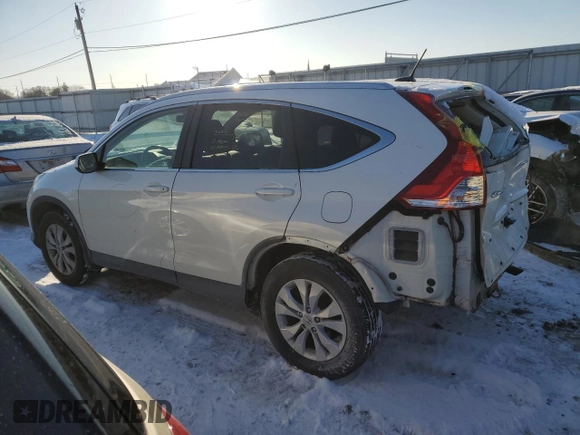 2012 Honda CR-V EX-L with VIN 5J6RM4H70CL049717, listed as a Copart auction lot 88761795 with 134,588 mi miles and Salvage Title. Bid and sale history available at DreamBid. Image 2.