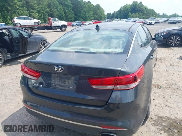2016 Kia Optima LX with VIN 5XXGT4L36GG022483, listed as a IAAI auction lot 42533742 with 98,385 mi miles and . Bid and sale history available at DreamBid. Image 16.