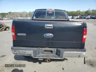 2008 Ford F-150 XLT with VIN 1FTPW14V38FB69950, listed as a Copart auction lot 45406035 with 216,324 mi miles and Salvage title. Bid and sale history available at DreamBid. Image 6.