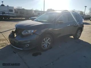 2014 Nissan Rogue SL with VIN 5N1AT2MT1EC815837, listed as a Copart auction lot 88888635 with 93,069 mi miles and Salvage Title. Bid and sale history available at carsss.com. Image 1.