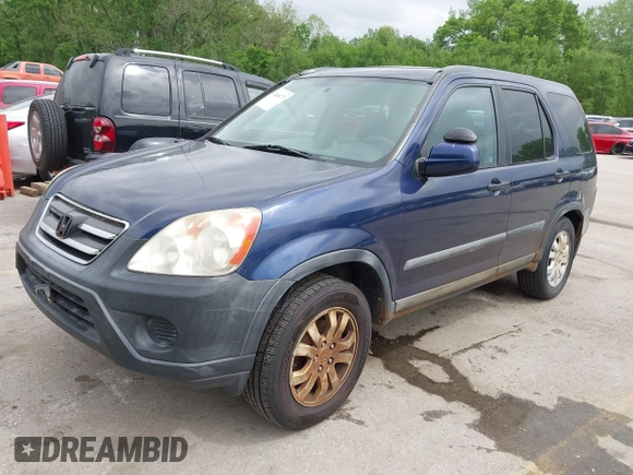 2005 Honda CR-V EX with VIN SHSRD78825U300526, listed as a IAAI auction lot 42146773 with 263,078 mi miles. Bid and sale history available at carsss.com. Image 2.
