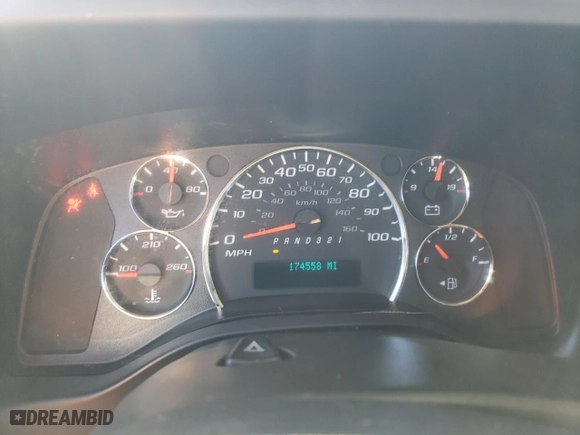 2008 Chevrolet Express Cargo Van with VIN 1GCFG15X881176155, listed as a Copart auction lot 48261515 with 174,558 mi miles and Clean Title. Bid and sale history available at carsss.com. Image 9.