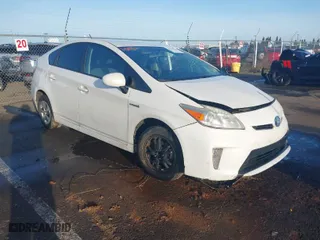 2013 Toyota Prius One with VIN JTDKN3DU4D5569242, listed as a IAAI auction lot 41829767 with 226,472 mi miles. Bid and sale history available at carsss.com. Image 1.