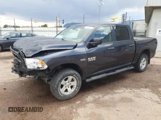 2014 Ram 1500 Express with VIN 1C6RR7KT9ES437639, listed as a Copart auction lot 59054985 with 103,735 mi miles and Salvage title. Bid and sale history available at DreamBid. Image 1.