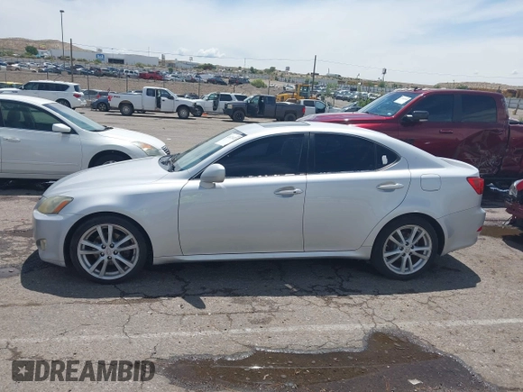 2006 Lexus IS 250 with VIN JTHBK262662013211, listed as a IAAI auction lot 42473423 with 143,129 mi miles and . Bid and sale history available at DreamBid. Image 14.