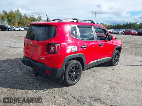 2021 Jeep Renegade Latitude with VIN ZACNJDBB8MPM76728, listed as a IAAI auction lot 40611424 with 49,781 mi miles and . Bid and sale history available at DreamBid. Image 4.
