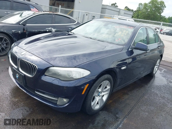 2013 BMW 5 Series 528i xDrive with VIN WBAXH5C52DD115352, listed as a IAAI auction lot 42501265 with 122,421 mi miles and . Bid and sale history available at DreamBid. Image 2.