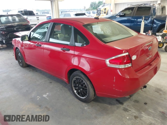 2008 Ford Focus S with VIN 1FAHP34N88W212083, listed as a IAAI auction lot 41634645 with 179,187 mi miles. Bid and sale history available at carsss.com. Image 3.