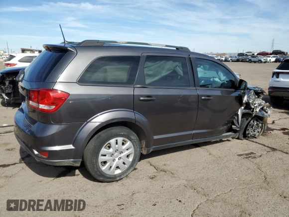 2019 Dodge Journey SE with VIN 3C4PDCBG7KT874236, listed as a Copart auction lot 53352685 with 131,142 mi miles and Clean Title. Bid and sale history available at DreamBid. Image 3.
