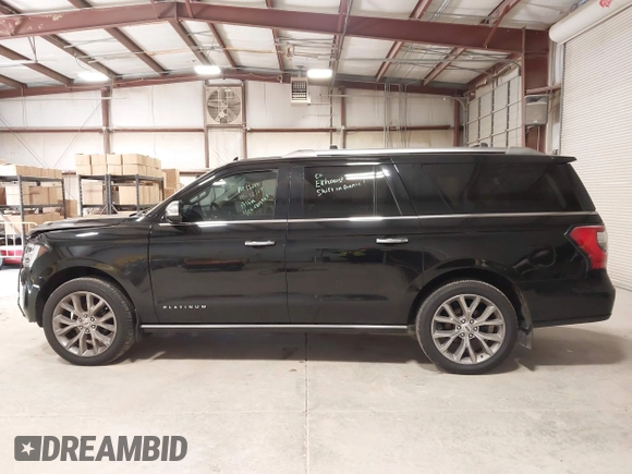 2018 Ford Expedition Max Platinum with VIN 1FMJK1MT4JEA61473, listed as a IAAI auction lot 41418029 with 163,347 mi miles and . Bid and sale history available at DreamBid. Image 15.