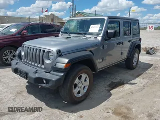 2021 Jeep Wrangler Unlimited Freedom z VIN 1C4HJXDN2MW544730, wystawiony jako IAAI lot #42624402 z przebiegiem 60 993 mil mil oraz . Historia ofert i sprzedaży dostępna na DreamBid. Obrazek 17.