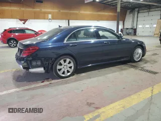 2019 Mercedes-Benz S 560 with VIN WDDUG8GB2KA472383, listed as a Copart auction lot 41736225 with 148,879 mi miles and Salvage Title. Bid and sale history available at DreamBid. Image 3.