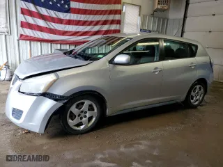 2009 Pontiac Vibe w/1SA with VIN 5Y2SP67829Z454701, listed as a Copart auction lot 51252385 with 130,097 mi miles and Salvage Title. Bid and sale history available at carsss.com. Image 1.