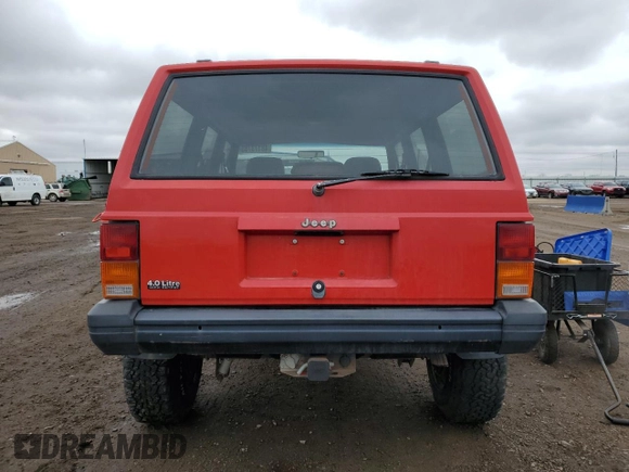 1996 Jeep Cherokee SE z VIN 1J4FJ28S3TL176627, wystawiony jako Copart lot #48173785 z przebiegiem 310 444 mil mil oraz Szkoda całkowita • Salvage title. Historia ofert i sprzedaży dostępna na DreamBid. Obrazek 6.