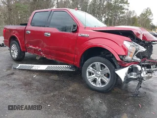 2018 Ford F-150 XL with VIN 1FTEW1E51JFA31092, listed as a IAAI auction lot 41580078 with 117,122 mi miles and . Bid and sale history available at DreamBid. Image 1.