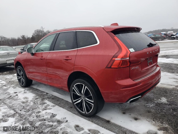 2019 Volvo XC60 R-Design with VIN LYVA22RMXKB176382, listed as a Copart auction lot 43114655 with 84,390 mi miles and Salvage Title. Bid and sale history available at carsss.com. Image 2.