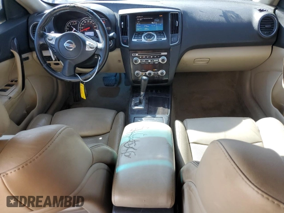 2012 Nissan Maxima S with VIN 1N4AA5AP0CC817990, listed as a Copart auction lot 55147635 with 121,428 mi miles and Clean Title. Bid and sale history available at DreamBid. Image 8.