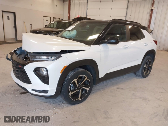 2022 Chevrolet TrailBlazer RS with VIN KL79MUSL9NB015079, listed as a IAAI auction lot 42037322 with 73,701 mi miles and . Bid and sale history available at DreamBid. Image 17.