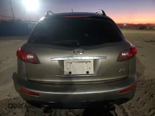 2005 Infiniti FX35 with VIN JNRAS08W95X220341, listed as a Copart auction lot 77265314 with 0 mi miles and Clean Title. Bid and sale history available at carsss.com. Image 6.