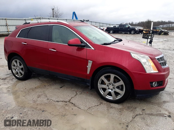 2010 Cadillac SRX Premium Collection with VIN 3GYFNFEY0AS541308, listed as a Copart auction lot 82578464 with 117,058 mi miles and Salvage Title. Bid and sale history available at DreamBid. Image 4.
