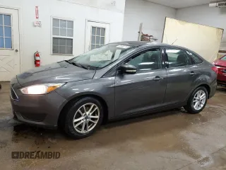 2016 Ford Focus SE with VIN 1FADP3F22GL208385, listed as a Copart auction lot 48466715 with 160,102 mi miles and Clean Title. Bid and sale history available at carsss.com. Image 1.