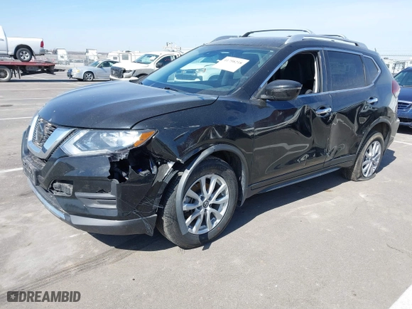 2020 Nissan Rogue S with VIN KNMAT2MV2LP537834, listed as a IAAI auction lot 41758218 with 54,732 mi miles. Bid and sale history available at carsss.com. Image 17.
