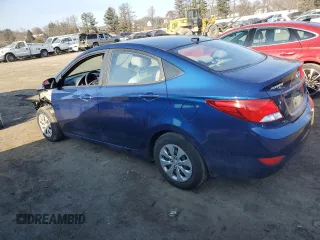 2016 Hyundai Accent SE with VIN KMHCT4AE1GU021931, listed as a Copart auction lot 46681145 with 136,093 mi miles and Salvage Title. Bid and sale history available at DreamBid. Image 2.
