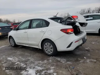 2022 Kia Rio S with VIN 3KPA24AD7NE449570, listed as a Copart auction lot 41902075 with 57,278 mi miles and Salvage Title. Bid and sale history available at carsss.com. Image 2.