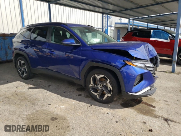 2024 Hyundai Tucson SEL with VIN 5NMJF3DE4RH347046, listed as a Copart auction lot 47836835 with 16,090 mi miles and Salvage Title. Bid and sale history available at carsss.com. Image 4.