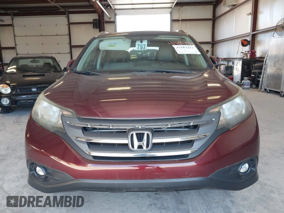 2013 Honda CR-V EX-L with VIN 5J6RM4H70DL042591, listed as a IAAI auction lot 41683411 with 99,577 mi miles. Bid and sale history available at carsss.com. Image 6.