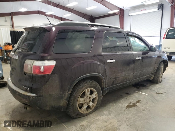 2009 GMC Acadia SLE1 z VIN 1GKEV13D09J145658, wystawiony jako Copart lot #51328715 z przebiegiem 136 454 mil mil oraz Szkoda całkowita • Salvage title. Historia ofert i sprzedaży dostępna na DreamBid. Obrazek 3.