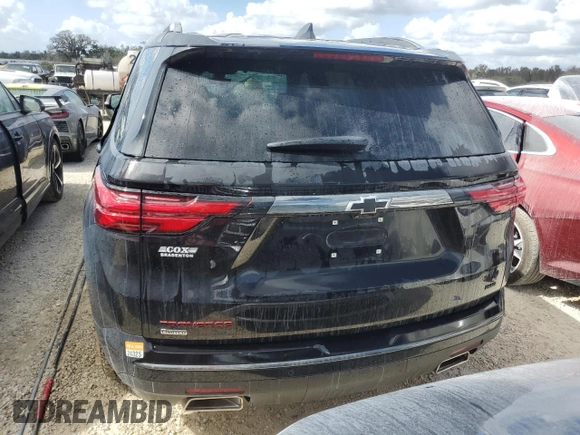 2024 Chevrolet Traverse z VIN 1GNETZKW9RJ130585, wystawiony jako Copart lot #73790304 z przebiegiem Nie podano mil oraz Szkoda całkowita • Salvage title. Historia ofert i sprzedaży dostępna na DreamBid. Obrazek 6.