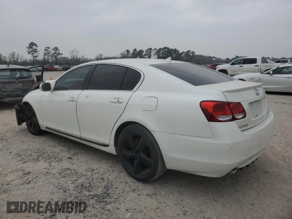 2008 Lexus GS 350 with VIN JTHBE96S680036213, listed as a Copart auction lot 49134665 with 104,614 mi miles and Clean Title. Bid and sale history available at carsss.com. Image 2.