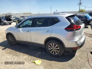 2019 Nissan Rogue SV with VIN KNMAT2MT0KP525548, listed as a Copart auction lot 49007295 with 91,305 mi miles and Non Repairable. Bid and sale history available at DreamBid. Image 2.