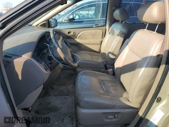 2002 Toyota Sienna LE with VIN 4T3ZF13C52U458553, listed as a Copart auction lot 77957754 with 164,058 mi miles and Salvage Title. Bid and sale history available at carsss.com. Image 7.