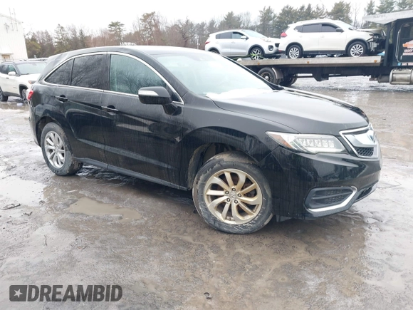 2016 Acura RDX with VIN 5J8TB4H38GL015305, listed as a IAAI auction lot 41672385 with 121,623 mi miles. Bid and sale history available at carsss.com. Image 1.
