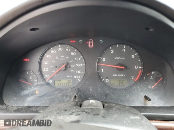 2002 Subaru Legacy Outback with VIN 4S3BH665426633219, listed as a Copart auction lot 88318815 with 223,259 mi miles and Salvage title. Bid and sale history available at DreamBid. Image 9.