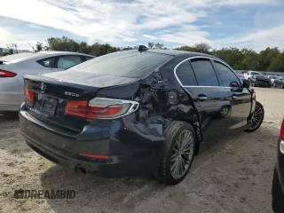 2018 BMW 5 Series 530e with VIN WBAJA9C56JG623156, listed as a Copart auction lot 37451484 with Not provided miles and . Bid and sale history available at DreamBid. Image 3.