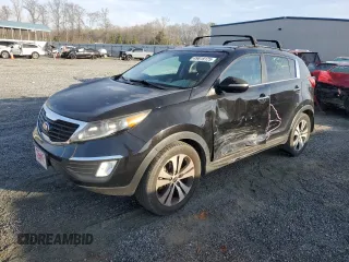 2013 Kia Sportage EX z VIN KNDPC3A24D7444857, wystawiony jako Copart lot #49819125 z przebiegiem 146 066 mil mil oraz Szkoda całkowita • Salvage title. Historia ofert i sprzedaży dostępna na DreamBid. Obrazek 1.