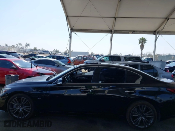 2018 Infiniti Q50 Luxe z VIN JN1EV7AP9JM353684, wystawiony jako IAAI lot #42444432 z przebiegiem 85 036 mil mil oraz . Historia ofert i sprzedaży dostępna na DreamBid. Obrazek 14.