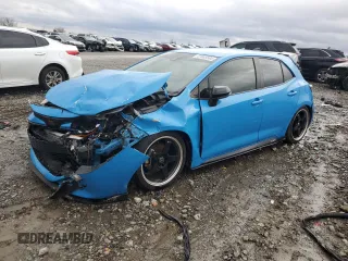 2019 Toyota Corolla Hatchback SE with VIN JTNK4RBE3K3003448, listed as a Copart auction lot 37805584 with 107,354 mi miles. Bid and sale history available at carsss.com. Image 1.